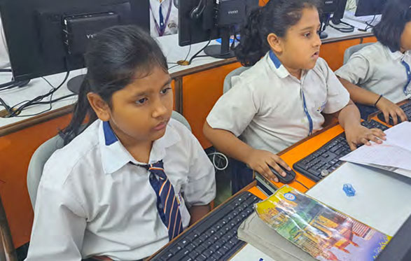 Science and computer labs - CBSE school in Shikohabad